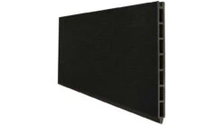 Planeo Solid Grande - Einzelprofil Premium Schwarz Co-ex