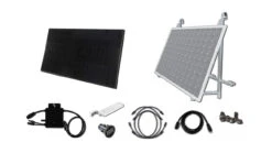 Planeo Balkonkraftwerk 320W Mit Wechselrichter 300W - Inkl. Montageset Für Balkonmontage