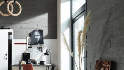 Planeo Akustikpaneele AkusticWall Filz Basaltgrau 840 X 300 X 14 Mm -Planeo Klick Deutschland Verkaufs-Shop 4502 style sp800 ambiente 01