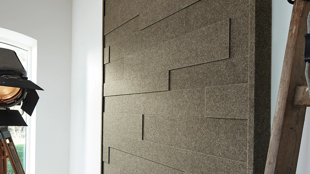 Planeo Akustikpaneele AkusticWall Filz Terrabraun 840 X 300 X 14 Mm 1 Planeo Akustikpaneele AkusticWall Filz Terrabraun 840 X 300 X 14 Mm