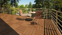Planeo WPC-Terrassenfliese Braun 30x30 Cm - 6 Stk -Planeo Klick Deutschland Verkaufs-Shop 70200 ab02 wpc braun