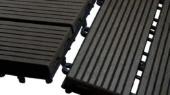 Planeo WPC-Terrassenfliese Anthrazit 30x30 Cm - 6 Stk -Planeo Klick Deutschland Verkaufs-Shop 70201 wpc einklicken anthrazit