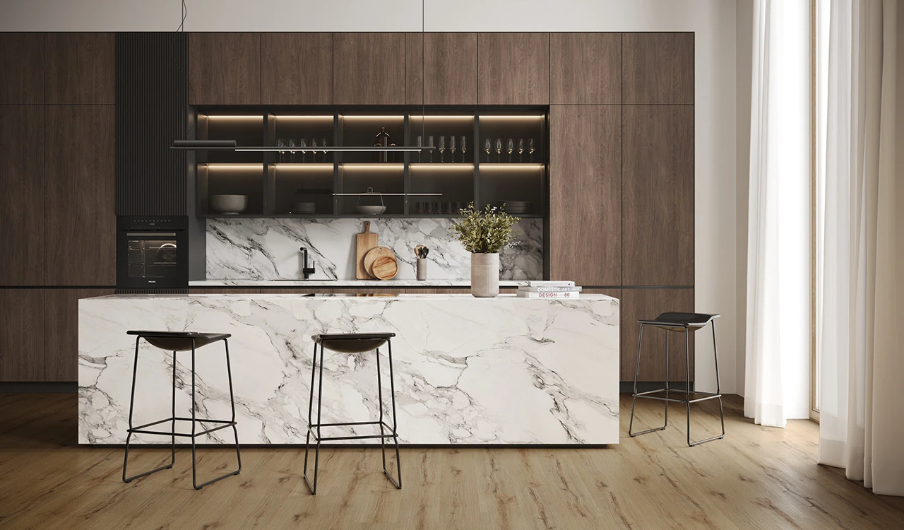 Planeo Klick Vinyl - Rigid Risseiche Hell | Wasserfest (RS7334) 2 Planeo Klick Vinyl - Rigid Risseiche Hell | Wasserfest (RS7334) – Bild 2