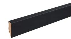Sockelleiste Schwarz Mattiert 16x58 Mm
