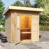 Planeo Saunahaus Basic Lenja Naturbelassen