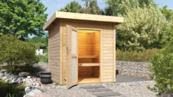 Planeo Saunahaus Basic Lenja Naturbelassen