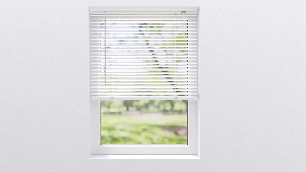 Planeo Aluminium Jalousie 25mm Weiss 1 Planeo Aluminium Jalousie 25mm Weiss