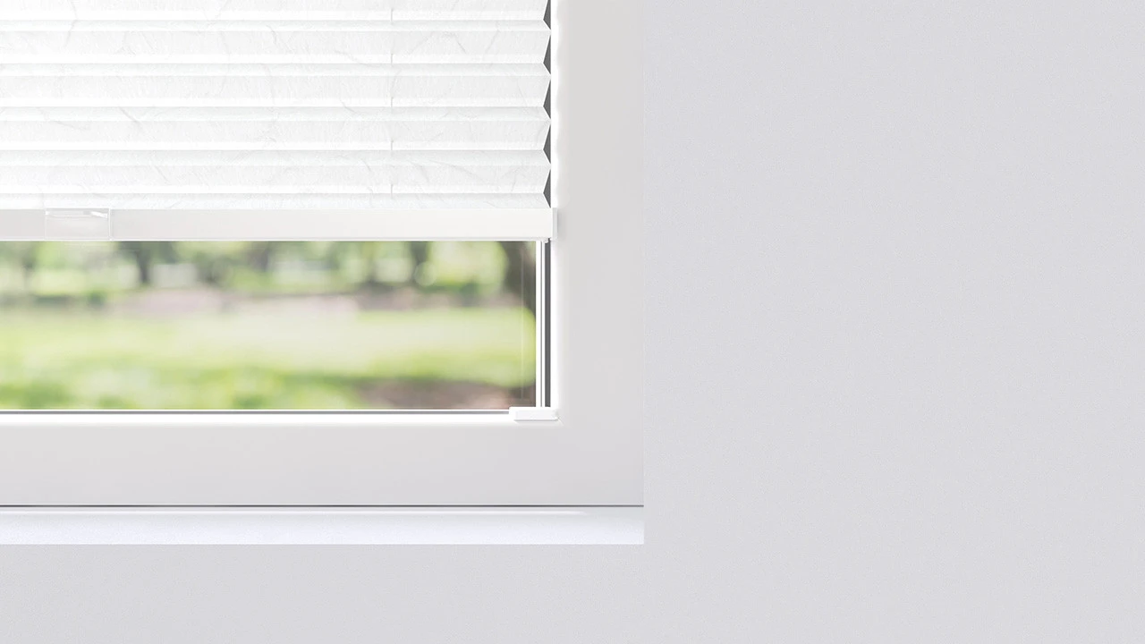 Planeo Plissee 20mm TL VS - Schneeweiss 4 Planeo Plissee 20mm TL VS - Schneeweiss – Bild 4