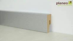 Planeo Alu-Design Sockelleiste 18 X 50mm Modern Alu