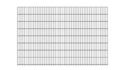 Doppelstabmattenzaun Leicht 6/5/6 RAL 7016 Anthrazit 7 Doppelstabmattenzaun Leicht 6/5/6 RAL 7016 Anthrazit -Planeo Klick Deutschland Verkaufs-Shop gm wapel anthrazit 1630 1 1 2