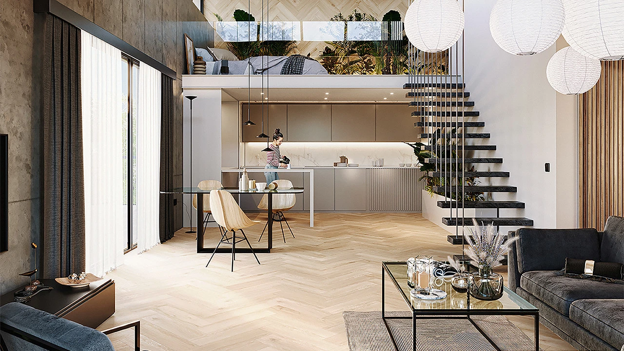 Planeo Klick Vinyl - Objekt Herringbone SUDBURY (EFH-159) 6 Planeo Klick Vinyl - Objekt Herringbone SUDBURY (EFH-159) – Bild 6