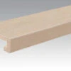 Planeo Treppenkantenprofil Aus Parkett U-Profil - Lively Oak Crema White Gekälkt