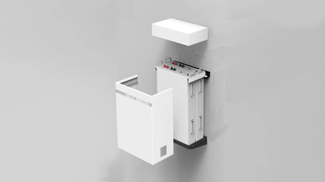 Wandhalterung Für PV Batteriespeicher - 2 Steckplätze 1 Wandhalterung Für PV Batteriespeicher - 2 Steckplätze