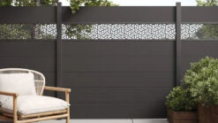 Planeo Gardence BPC-Zaun XL - Black Co-ex Designeinsatz Optional 180 X 180 Cm -Planeo Klick Deutschland Verkaufs-Shop pz161100008 6 5