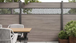 Planeo Gardence BPC-Zaun XL - Desert Co-ex Designeinsatz Optional 180 X 180 Cm -Planeo Klick Deutschland Verkaufs-Shop pz161100009 6 5