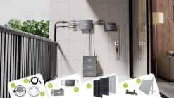 SolarFlow Speichersystem 3kWh Mit 600W Oder 800W Balkonkraftwerk Für Balkonmontage -Planeo Klick Deutschland Verkaufs-Shop solarflow 3kwh 3bat 600 800w balkonkraftwerk 820 1230w