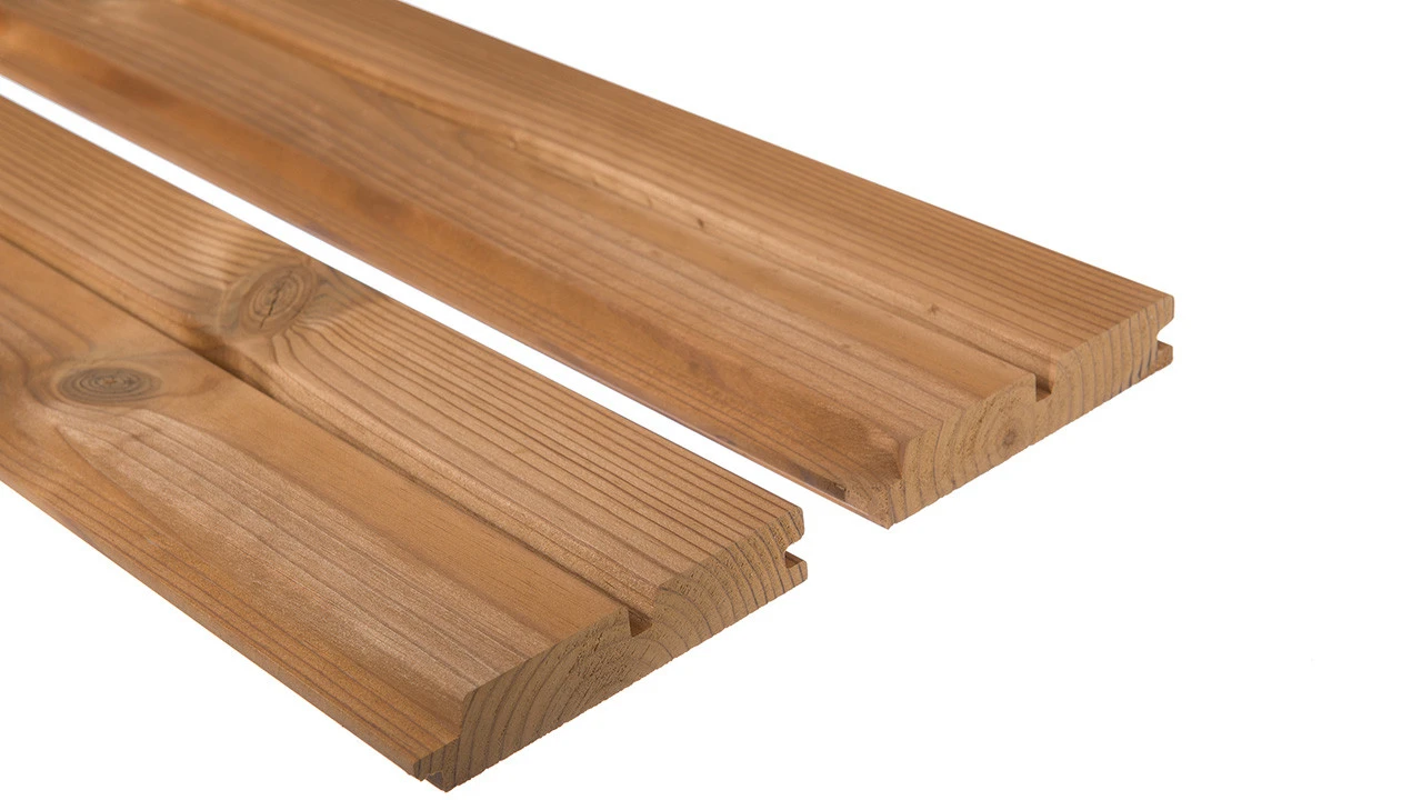 Planeo Holzfassade Rhombusleiste Thermo-Kiefer Dekora 4,2 M 26x140 5 Planeo Holzfassade Rhombusleiste Thermo-Kiefer Dekora 4,2 M 26x140 – Bild 5