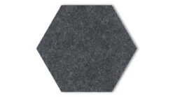 Planeo HexaWall - Akustik Filzpaneel Moon Grau 30 X 26 Cm