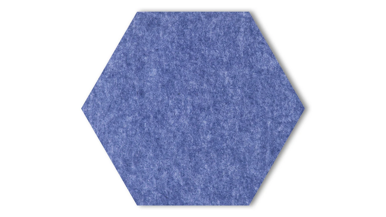 Planeo HexaWall - Akustik Filzpaneel Juwel 30 X 26 Cm 1 Planeo HexaWall - Akustik Filzpaneel Juwel 30 X 26 Cm