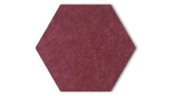 Planeo HexaWall - Akustik Filzpaneel Braun 30 X 26 Cm