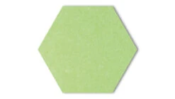 Planeo HexaWall - Akustik Filzpaneel Grün 30 X 26 Cm
