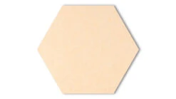 Planeo HexaWall - Akustik Filzpaneel Creme 30 X 26 Cm
