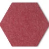 Planeo HexaWall - Akustik Filzpaneel Fuchsia 30 X 26 Cm