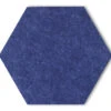 Planeo HexaWall - Akustik Filzpaneel Cyan 30 X 26 Cm