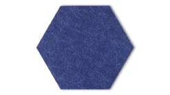 Planeo HexaWall - Akustik Filzpaneel Cyan 30 X 26 Cm