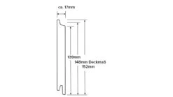 Planeo Fassado - WPC Rhombusleiste Fassadenverkleidung Prime Lavagrau -Planeo Klick Deutschland Verkaufs-Shop wpc fassadenprofil zubehoer gestaltende xxl querschnitt z naturinform2 1