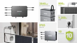 SolarFlow Speichersystem 1kWh Mit 600W Oder 800W Balkonkraftwerk Für Balkonmontage -Planeo Klick Deutschland Verkaufs-Shop zendure hub batterie module 01 1